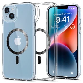 Spigen Ultra Hybrid MagSafe за iPhone 14 Plus / 15 Plus (Carbon Fiber)
