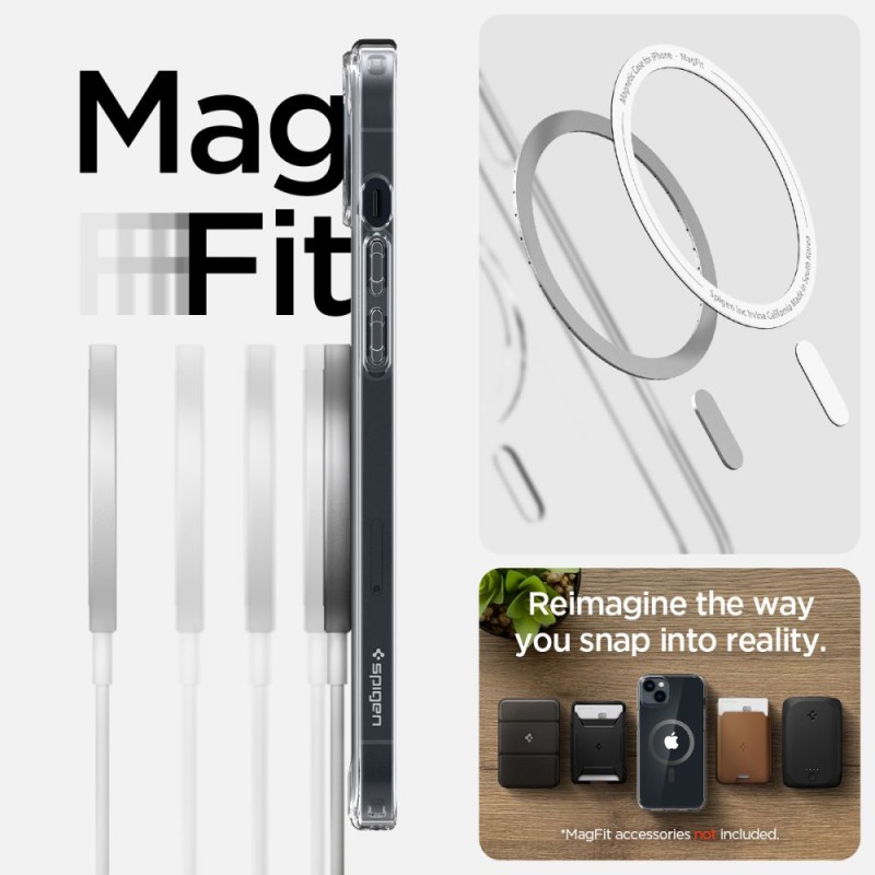 Spigen Ultra Hybrid MagSafe за iPhone 14 Plus / 15 Plus (Carbon Fiber) - 8809811864175-ACS04904