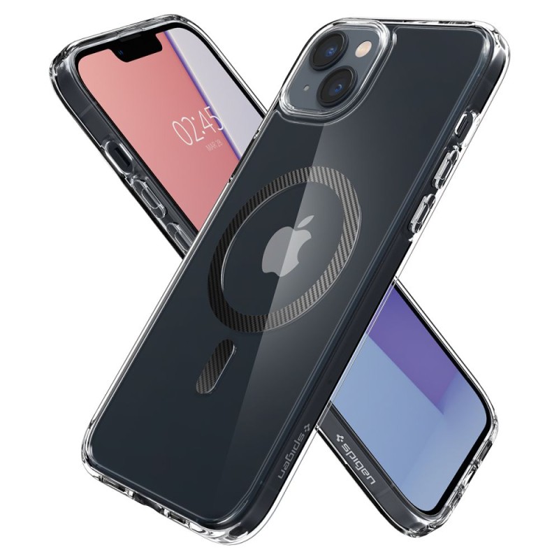 Spigen Ultra Hybrid MagSafe за iPhone 14 Plus / 15 Plus (Carbon Fiber) - 8809811864175-ACS04904
