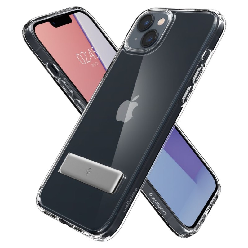 Spigen Ultra Hybrid „S“ за iPhone 14 Plus / 15 Plus – Crystal Clear - 8809811864182-ACS04905