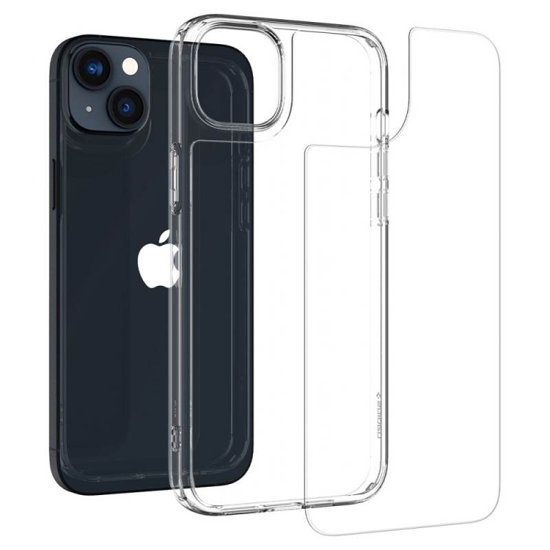 Spigen Quartz Hybrid за iPhone 14 Plus / 15 Plus Crystal Clear (ACS04906) - Spigen Quartz Hybrid за iPhone 14 Plus / 15 Plus Crystal Clear (ACS04906) - 8809811864199-ACS04906