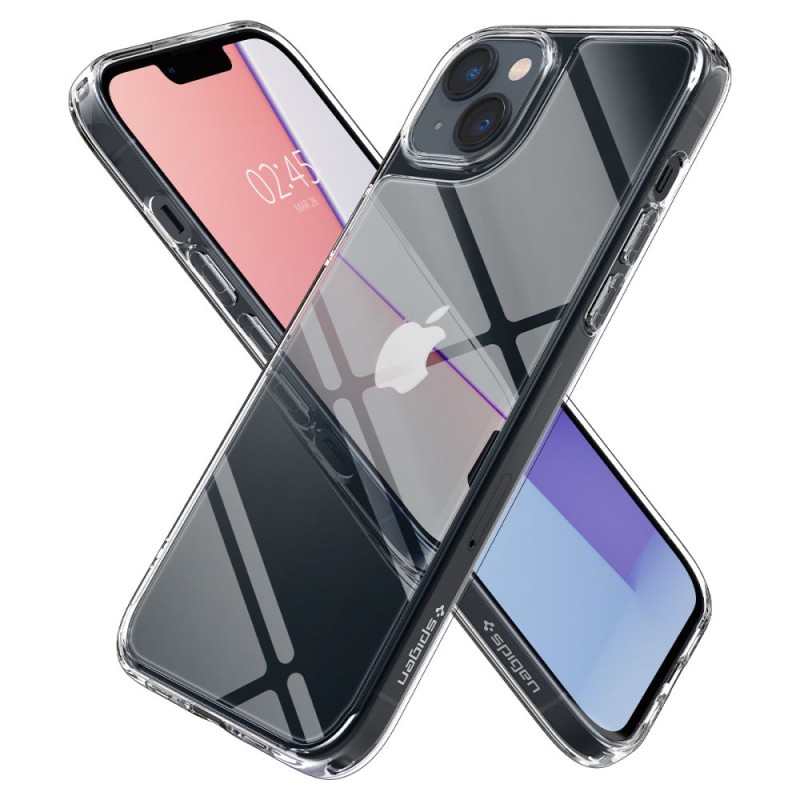 Spigen Quartz Hybrid за iPhone 14 Plus / 15 Plus Crystal Clear (ACS04906) - Spigen Quartz Hybrid за iPhone 14 Plus / 15 Plus Crystal Clear (ACS04906) - 8809811864199-ACS04906