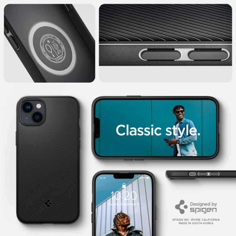 SPIGEN Mag Armor за iPhone 14 Plus / 15 Plus Matte Black - 8809811864311-ACS04918