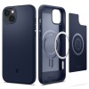 Spigen Mag Armor Magsafe кейс за iPhone 14 Plus / 15 Plus Navy Blue - Spigen Mag Armor Magsafe кейс за iPhone 14 Plus / 15 Plus Navy Blue - 8809811864328-ACS04919