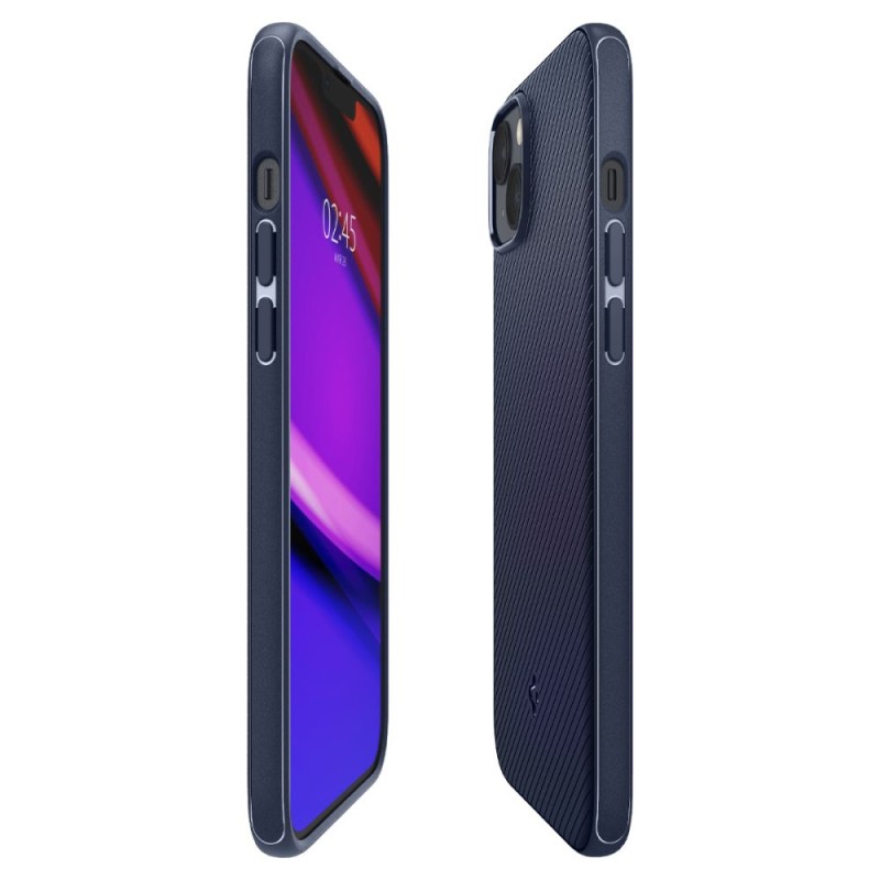 Spigen Mag Armor Magsafe кейс за iPhone 14 Plus / 15 Plus Navy Blue - Spigen Mag Armor Magsafe кейс за iPhone 14 Plus / 15 Plus Navy Blue - 8809811864328-ACS04919