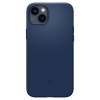 Spigen Silicone Fit MagSafe силиконов калъф за iPhone 14 Plus / 15 Plus Navy Blue - 8809811864342-ACS04921