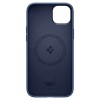 Spigen Silicone Fit MagSafe силиконов калъф за iPhone 14 Plus / 15 Plus Navy Blue - 8809811864342-ACS04921