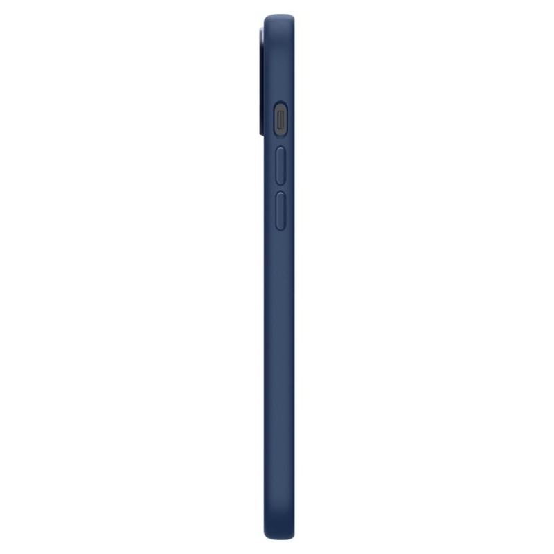 Spigen Silicone Fit MagSafe силиконов калъф за iPhone 14 Plus / 15 Plus Navy Blue - 8809811864342-ACS04921