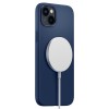 Spigen Silicone Fit MagSafe силиконов калъф за iPhone 14 Plus / 15 Plus Navy Blue - 8809811864342-ACS04921