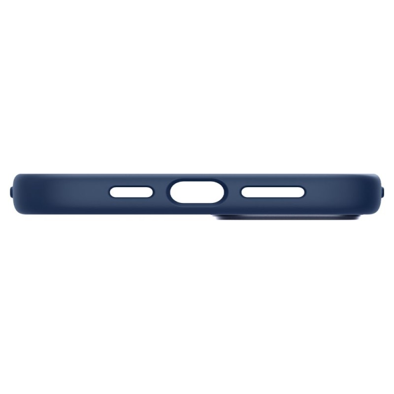 Spigen Silicone Fit MagSafe силиконов калъф за iPhone 14 Plus / 15 Plus Navy Blue - 8809811864342-ACS04921