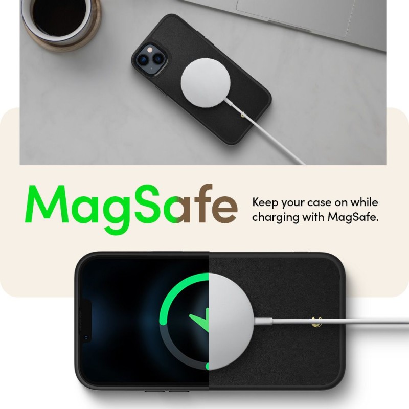 Spigen Cyrill Kajuk MagSafe кейс за iPhone 14 Plus / 15 Plus черен - Spigen Cyrill Kajuk MagSafe кейс за iPhone 14 Plus / 15 Plus черен - 8809811864434-ACS04946