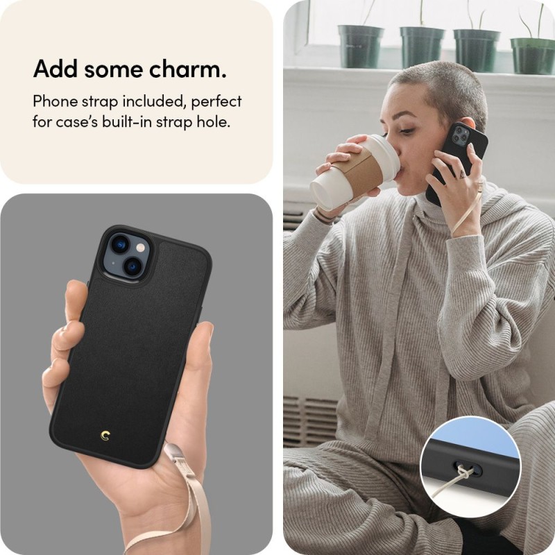 Spigen Cyrill Kajuk MagSafe кейс за iPhone 14 Plus / 15 Plus черен - Spigen Cyrill Kajuk MagSafe кейс за iPhone 14 Plus / 15 Plus черен - 8809811864434-ACS04946