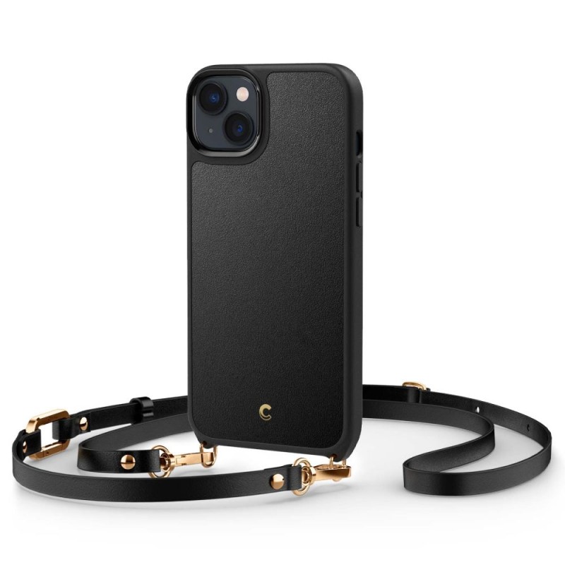 Spigen Cyrill Classic Charm MagSafe кейс за iPhone 14 Plus / 15 Plus Black (черен) - Spigen Cyrill Classic Charm MagSafe кейс за iPhone 14 Plus / 15 Plus Black (черен) - 8809811864458-ACS04948