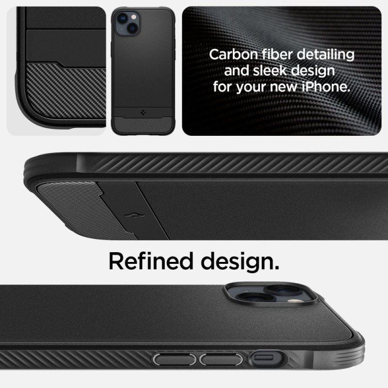 SPIGEN RUGGED ARMOR MagSafe кейс за iPhone 14 матово черен - SPIGEN RUGGED ARMOR MagSafe кейс за iPhone 14 матово черен - 8809811865141-ACS05036