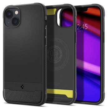 SPIGEN RUGGED ARMOR MagSafe кейс за iPhone 14 матово черен