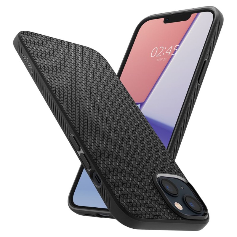SPIGEN Liquid Air за iPhone 14 Matte Black (ACS05037) - 8809811865158-ACS05037