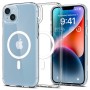 Spigen Ultra Hybrid MagSafe кейс за iPhone 14 (бял)