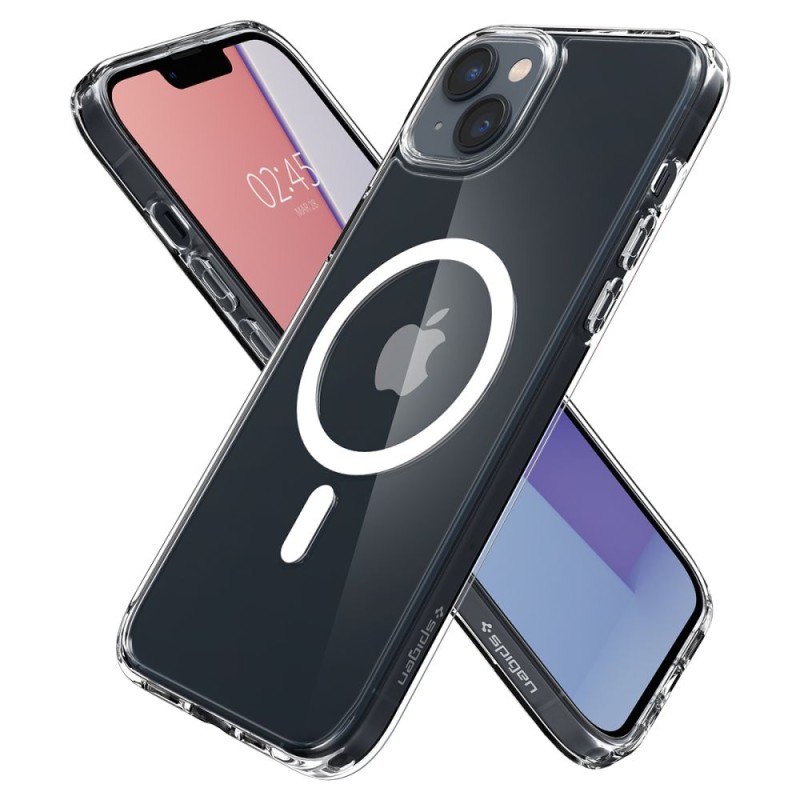 Spigen Ultra Hybrid MagSafe кейс за iPhone 14 (бял) - Spigen Ultra Hybrid MagSafe кейс за iPhone 14 (бял) - 8809811865264-ACS05048
