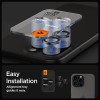 Spigen Optik Pro GLAS.TR „EZ FIT” – защитна стъклена протекция за камера 2 бр. за iPhone 14 Pro / Pro Max, iPhone 15 Pro / Pro Max, iPhone 16 Pro / Pro Max, iPhone 17 Pro / Pro Max (черна) - 8809811866407-AGL05205