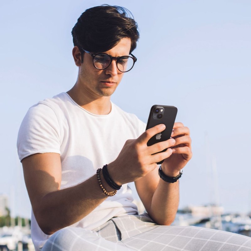 Spigen Optik.Tr „EZ Fit” протектор за камера 2 броя за iPhone 14 / 14 Plus / 15 / 15 Plus (черен) - Spigen Optik.Tr „EZ Fit” протектор за камера 2 броя за iPhone 14 / 14 Plus / 15 / 15 Plus (черен) - 8809811866476-AGL05213