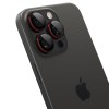 Spigen Optik Pro L-Series „EZ Fit” протектор за камери от закалено стъкло 9H (2 броя) за iPhone 14 Pro/Max, 15 Pro/Max, 16 Pro/16 Max, 17 Pro/17 Max – черен/червен - Spigen Optik Pro L-Series „EZ Fit” протектор за камери от закалено стъкло 9H (2 броя) за iPhone 14 Pro/Max, 15 Pro/Max, 16 Pro/16 Max, 17 Pro/17 Max – черен/червен - 8809811866513-AGL05217