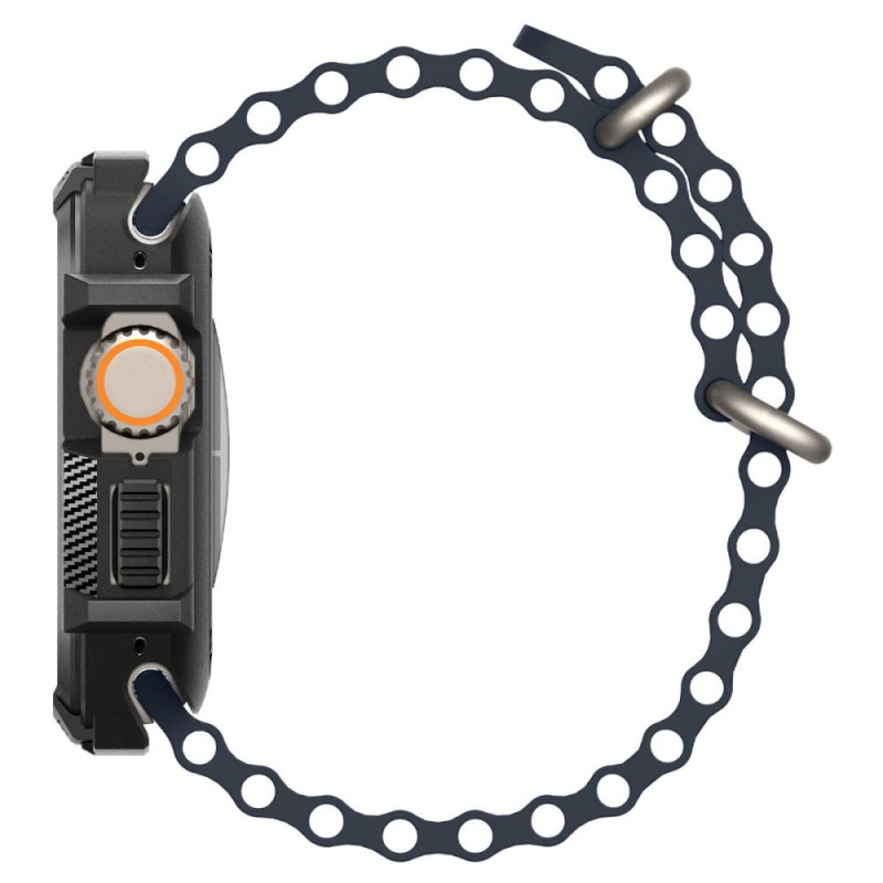 SPIGEN Rugged Armor за Apple Watch Ultra 1 / 2 / 3 / 4 (49 мм) Matte Black