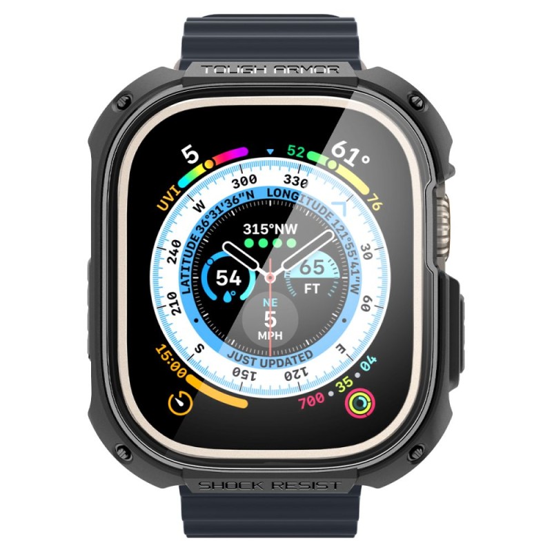 Spigen Tough Armor за Apple Watch Ultra 1 / 2 / 3 / 4 (49 мм) Black Spigen Tough Armor за Apple Watch Ultra 1 / 2 / 3 / 4 (49 мм) Black