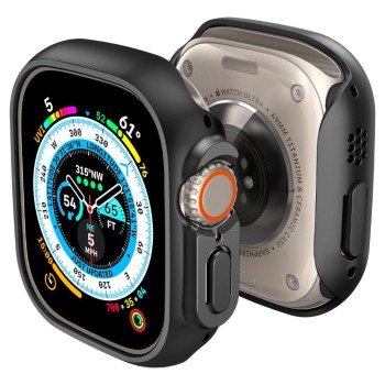 SPIGEN THIN FIT за Apple Watch ULTRA 1 / 2 / 3 (49 мм) Черен