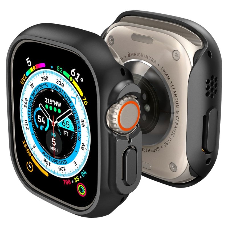 SPIGEN THIN FIT за Apple Watch ULTRA 1 / 2 / 3 (49 мм) Черен - 8809811868777-ACS05458