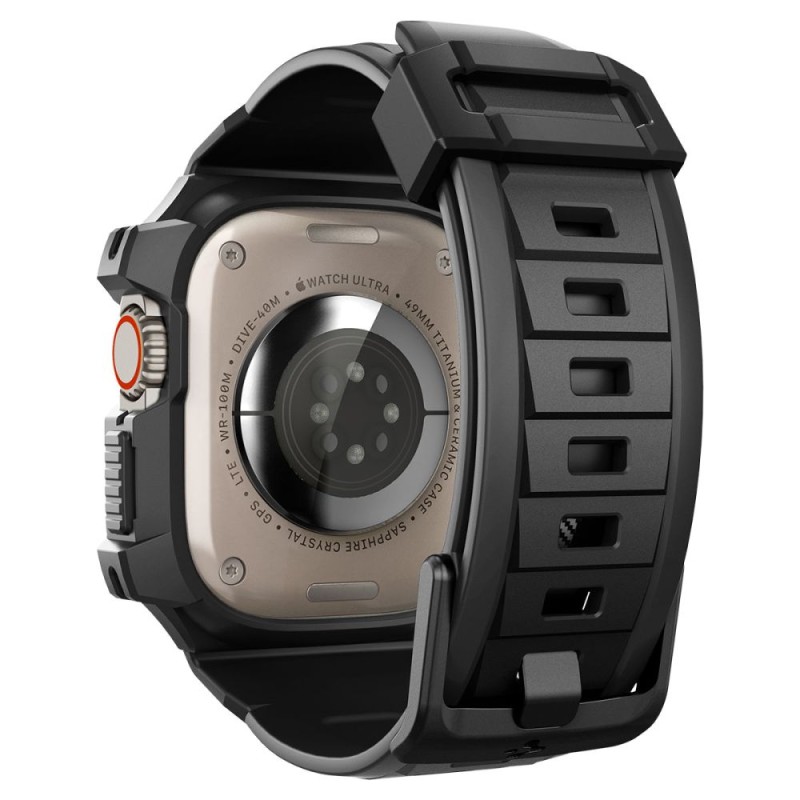 SPIGEN RUGGED ARMOR „PRO” за Apple Watch Ultra 1 / 2 / 3 (49 мм) Black - 8809811868791-ACS05460