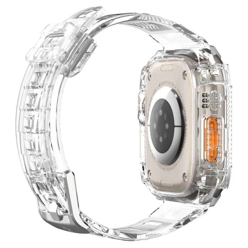 SPIGEN Rugged Armor “Pro” за Apple Watch Ultra 1/2/3/4 (49 мм) Crystal Clear SPIGEN Rugged Armor “Pro” за Apple Watch Ultra 1/2/3/4 (49 мм) Crystal Clear