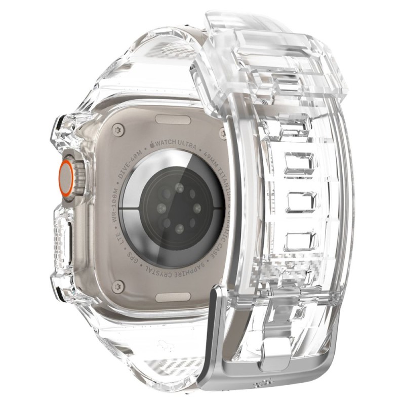 SPIGEN Rugged Armor “Pro” за Apple Watch Ultra 1/2/3/4 (49 мм) Crystal Clear SPIGEN Rugged Armor “Pro” за Apple Watch Ultra 1/2/3/4 (49 мм) Crystal Clear