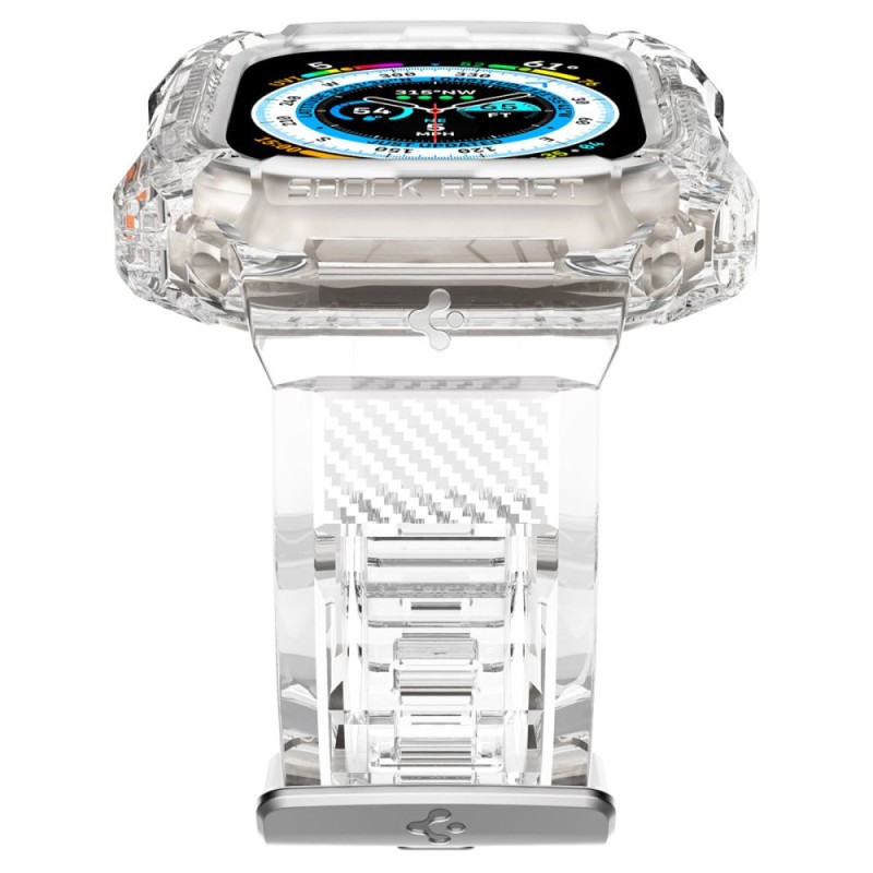 SPIGEN Rugged Armor “Pro” за Apple Watch Ultra 1/2/3/4 (49 мм) Crystal Clear SPIGEN Rugged Armor “Pro” за Apple Watch Ultra 1/2/3/4 (49 мм) Crystal Clear