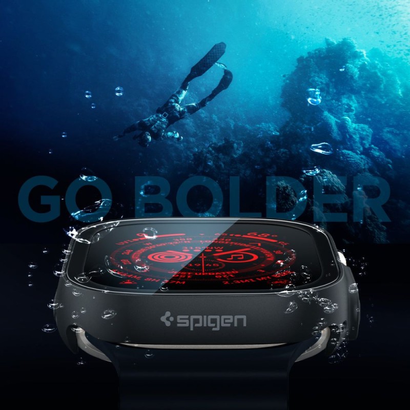 SPIGEN THIN FIT 360 за Apple Watch Ultra 1/2/3/4 (49 мм) Black SPIGEN THIN FIT 360 за Apple Watch Ultra 1/2/3/4 (49 мм) Black