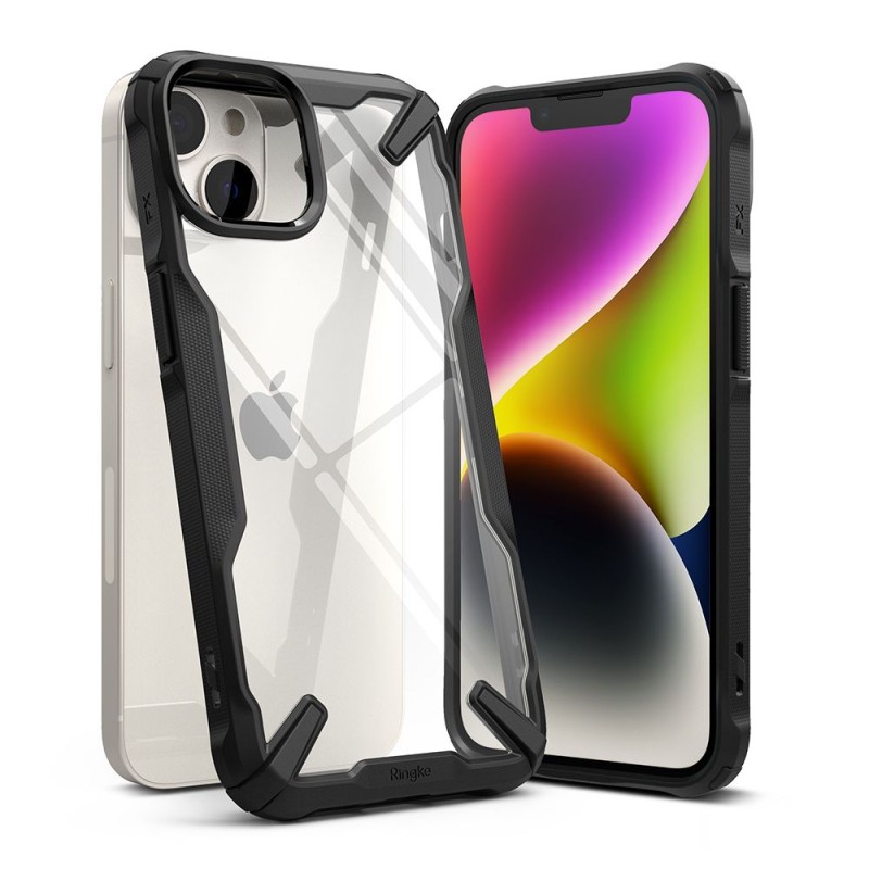 Ringke Fusion X Case за iPhone 14 Plus / 15 Plus (черно) - Ringke Fusion X Case за iPhone 14 Plus / 15 Plus (черно) - 8809881263410