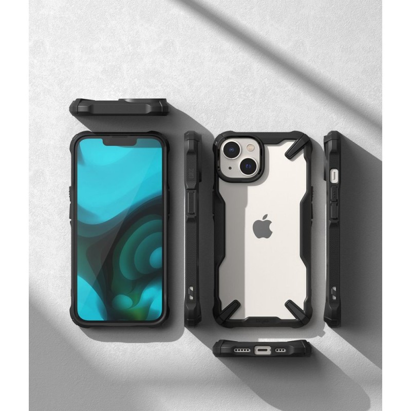 Ringke Fusion X Case за iPhone 14 Plus / 15 Plus (черно) - Ringke Fusion X Case за iPhone 14 Plus / 15 Plus (черно) - 8809881263410