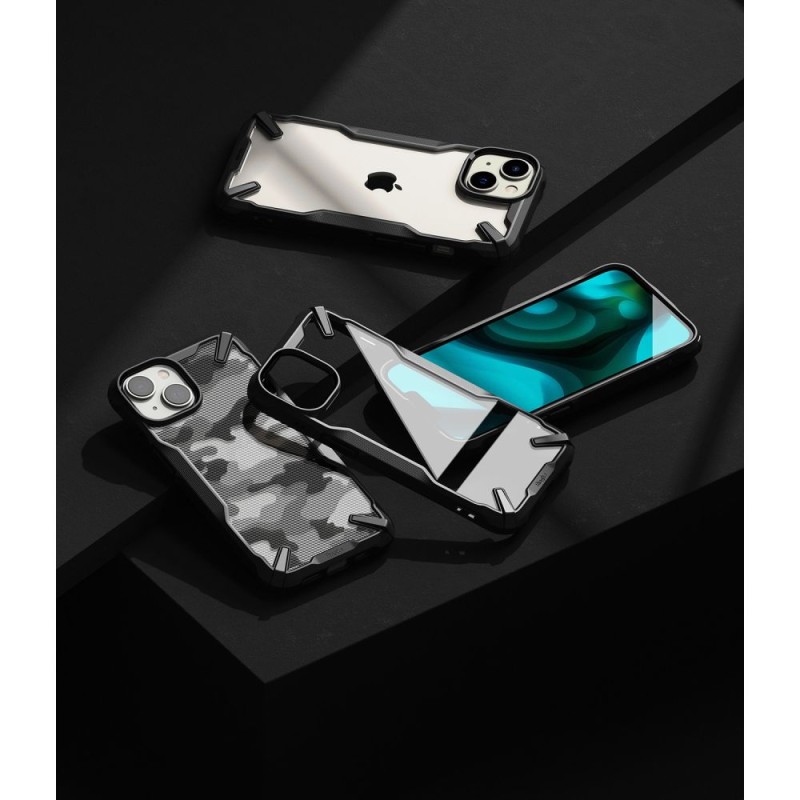 Ringke Fusion X Case за iPhone 14 Plus / 15 Plus (черно) - Ringke Fusion X Case за iPhone 14 Plus / 15 Plus (черно) - 8809881263410
