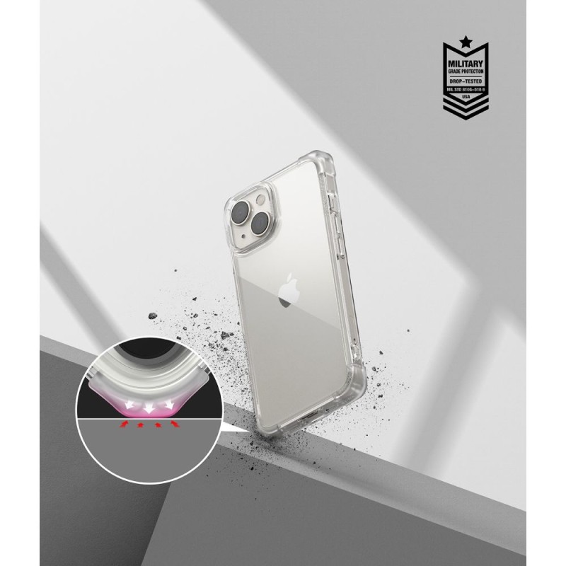 Ringke Fusion Bumper Case за iPhone 14 Plus / 15 Plus, прозрачен - Ringke Fusion Bumper Case за iPhone 14 Plus / 15 Plus, прозрачен - 8809881263564