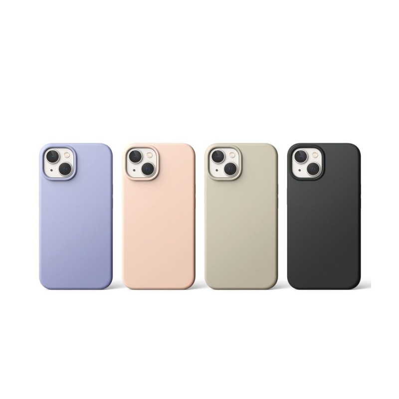 Ringke Silicone кейс за iPhone 14 Plus / 15 Plus Pink Sand - 8809881263687