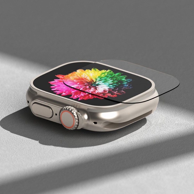 Ringke ID FC Glass закалено стъкло за Apple Watch Ultra 1/2/3 (49 мм) – комплект 4 броя, прозрачно (SKU: 8809881268378) - Ringke ID FC Glass закалено стъкло за Apple Watch Ultra 1/2/3 (49 мм) – комплект 4 броя, прозрачно (SKU: 8809881268378) - 8809881268378