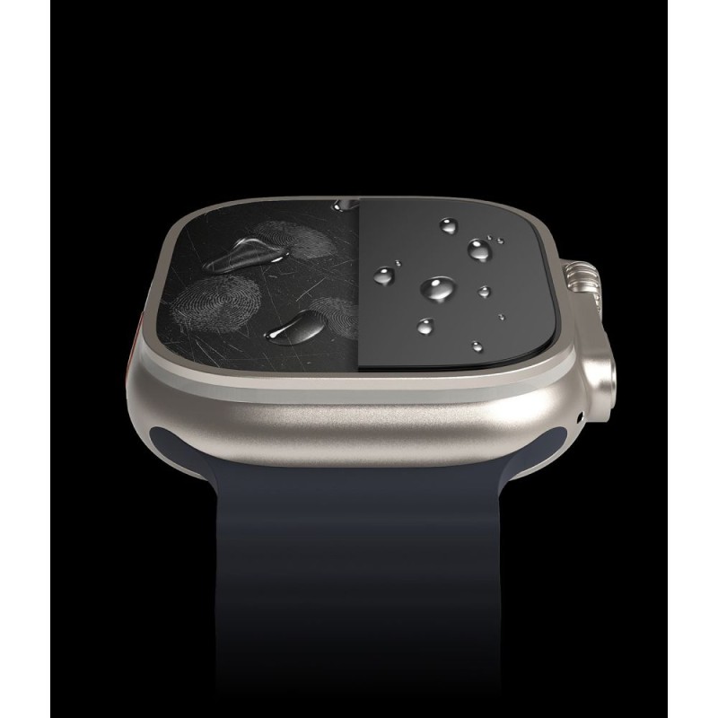 Ringke ID FC Glass закалено стъкло за Apple Watch Ultra 1/2/3 (49 мм) – комплект 4 броя, прозрачно (SKU: 8809881268378) - Ringke ID FC Glass закалено стъкло за Apple Watch Ultra 1/2/3 (49 мм) – комплект 4 броя, прозрачно (SKU: 8809881268378) - 8809881268378