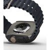 Ringke Slim 2-пак за Apple Watch Ultra 1/2/3 (49 мм) – прозрачен & матово черен - Ringke Slim 2-пак за Apple Watch Ultra 1/2/3 (49 мм) – прозрачен & матово черен - 8809881268873