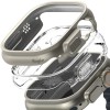 RINGKE SLIM 2-PACK за Apple Watch ULTRA 1/2/3 (49 мм) Clear & Titanium Grey - 8809881269023