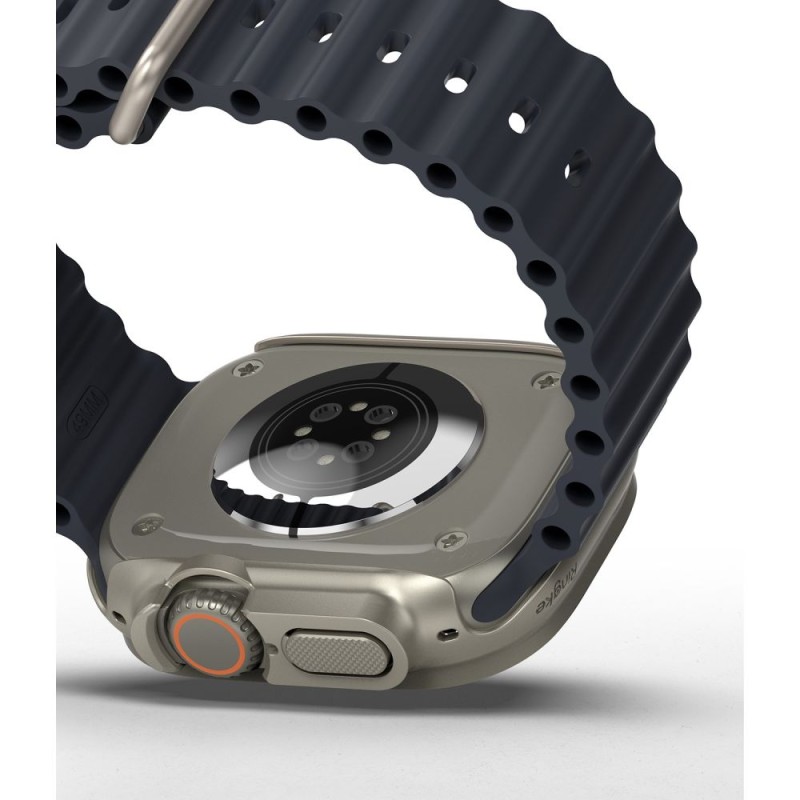 RINGKE SLIM 2-PACK за Apple Watch ULTRA 1/2/3 (49 мм) Clear & Titanium Grey - 8809881269023