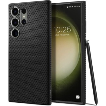 SPIGEN LIQUID AIR за Galaxy S23 Ultra (матово черно)