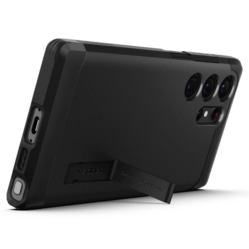 SPIGEN TOUGH ARMOR за Galaxy S23 Ultra Black (ACS05623) - SPIGEN TOUGH ARMOR за Galaxy S23 Ultra Black (ACS05623) - 8809896740302-ACS05623