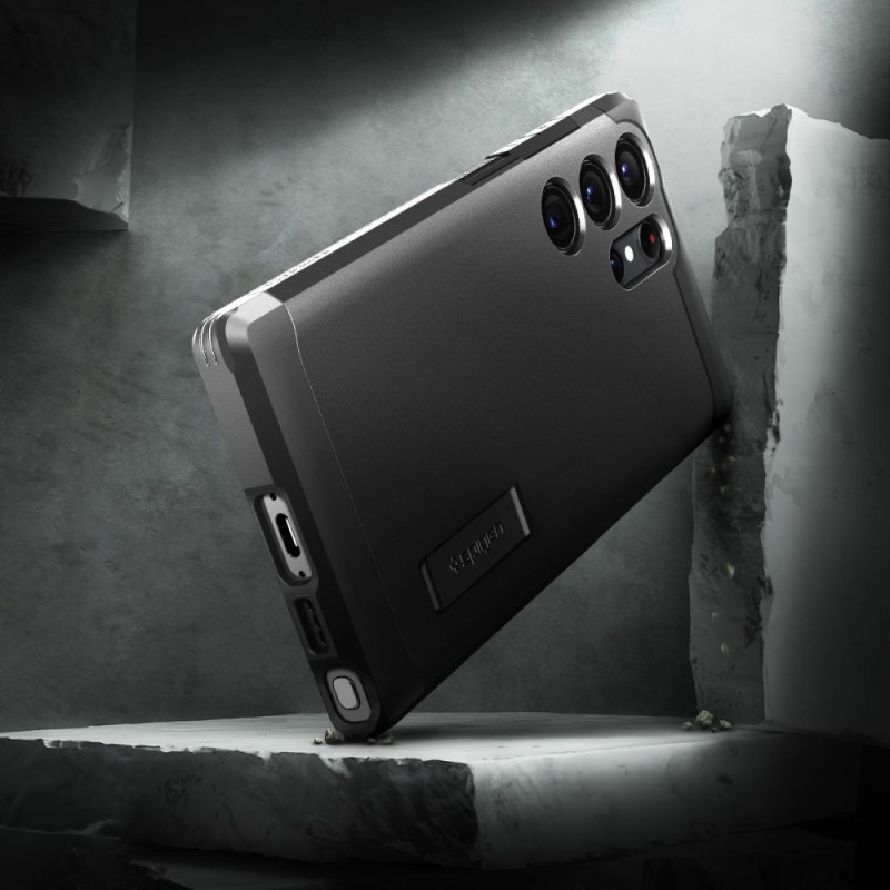 SPIGEN TOUGH ARMOR за Galaxy S23 Ultra Black (ACS05623) - SPIGEN TOUGH ARMOR за Galaxy S23 Ultra Black (ACS05623) - 8809896740302-ACS05623