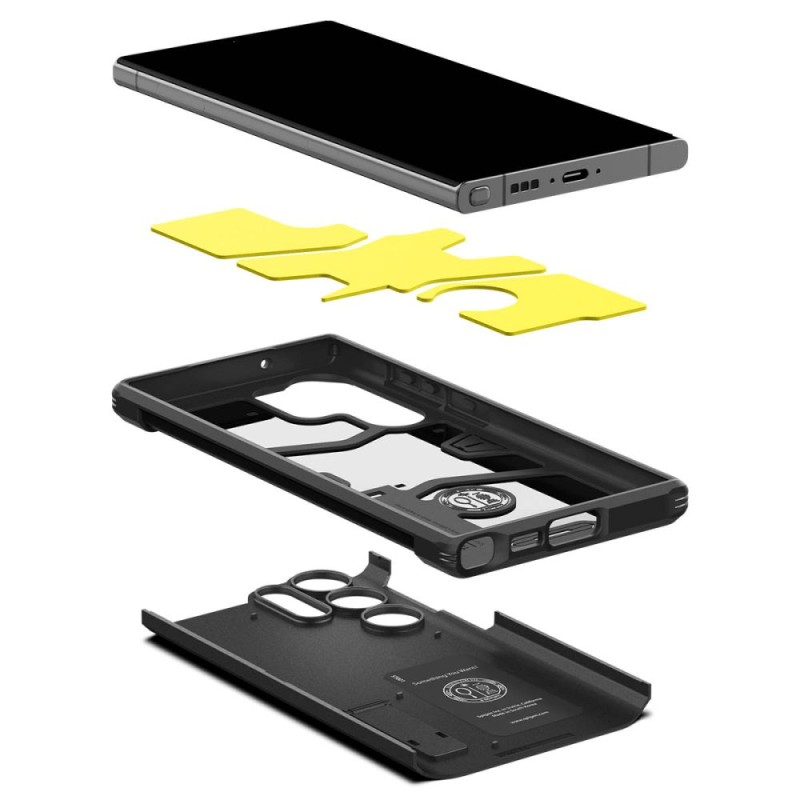 SPIGEN TOUGH ARMOR за Galaxy S23 Ultra Black (ACS05623) - SPIGEN TOUGH ARMOR за Galaxy S23 Ultra Black (ACS05623) - 8809896740302-ACS05623