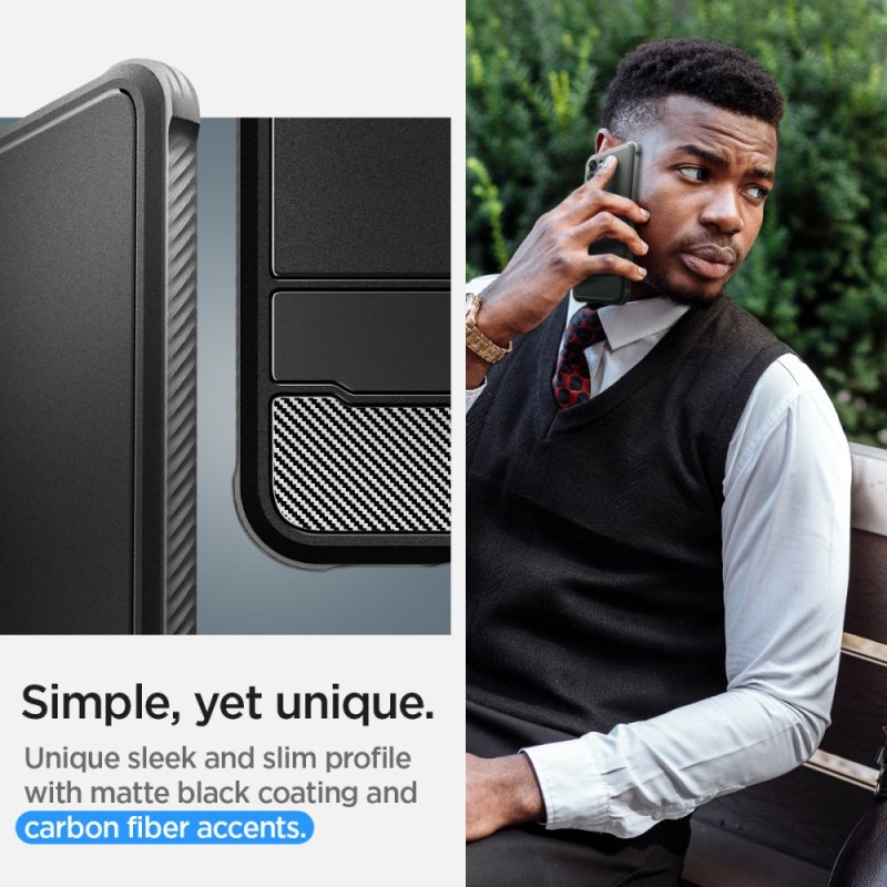 Spigen Rugged Armor за Galaxy S23 (матово черно) - Spigen Rugged Armor за Galaxy S23 (матово черно) - 8809896741088-ACS05711