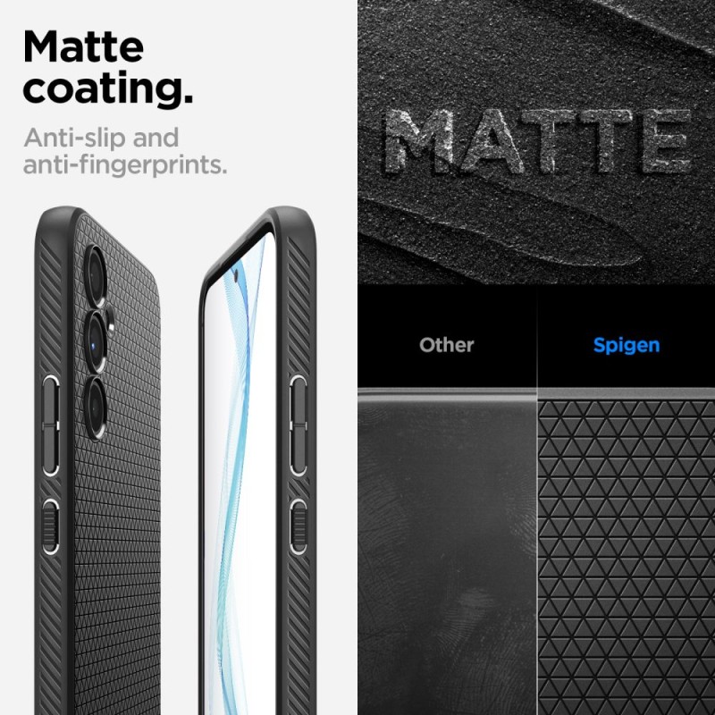 SPIGEN Liquid Air за Galaxy A54 5G – матово черно - SPIGEN Liquid Air за Galaxy A54 5G – матово черно - 8809896742474-ACS05885